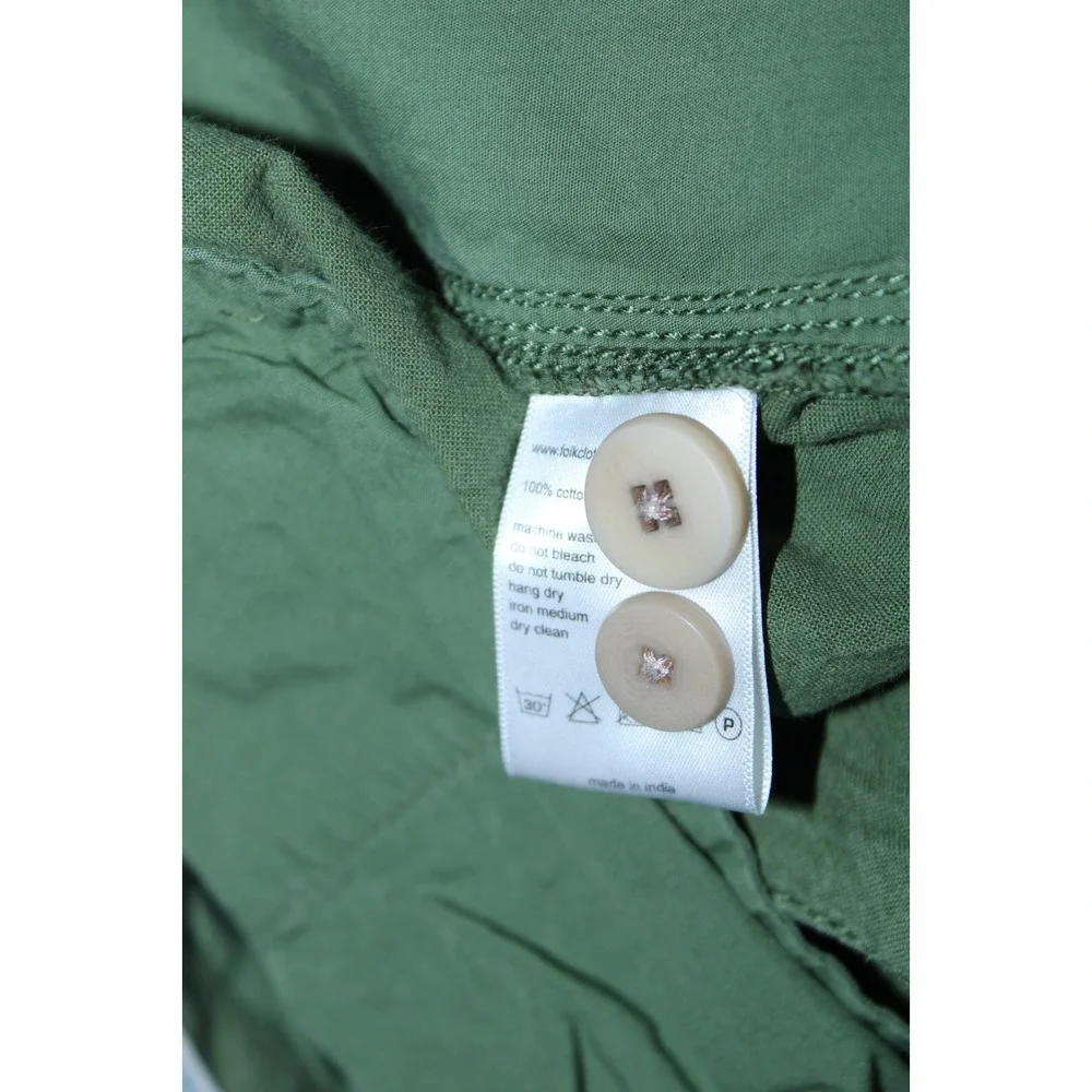 Folk x Damien Poulain Men's Size 2 Green Pants - Picture 11 of 12